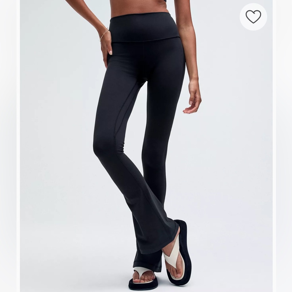 Lululemon Black Mini-Flare Pants